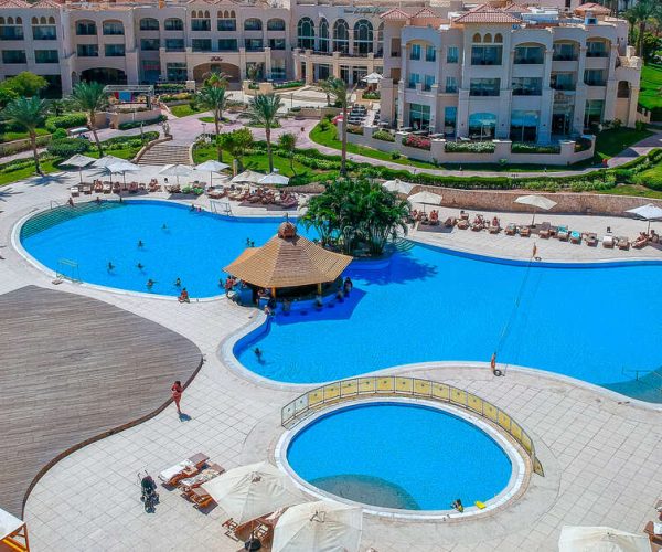 Het zwembad van Cleopatra Luxury Resort