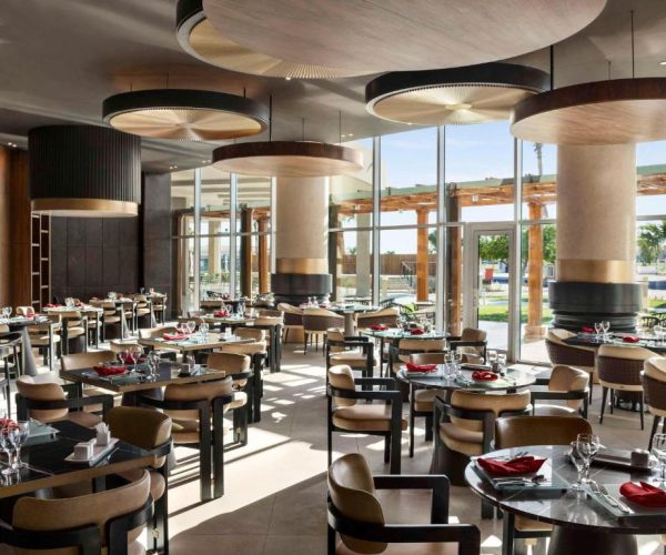 Restaurant van Rixos Golf Villas en Suites