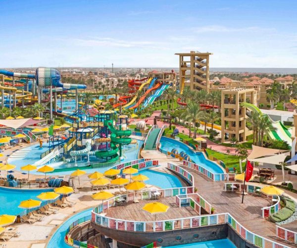 Het waterpark van rixos premium seagate in sharm el sheikh